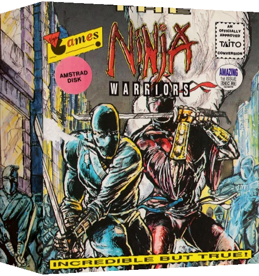 Ninja Warriors, The — box-3D (EU)