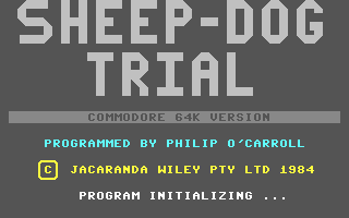 Sheep-Dog Trial — sstitle (WOR)