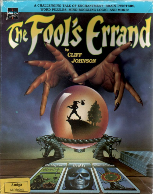 Fool's Errand, The box art