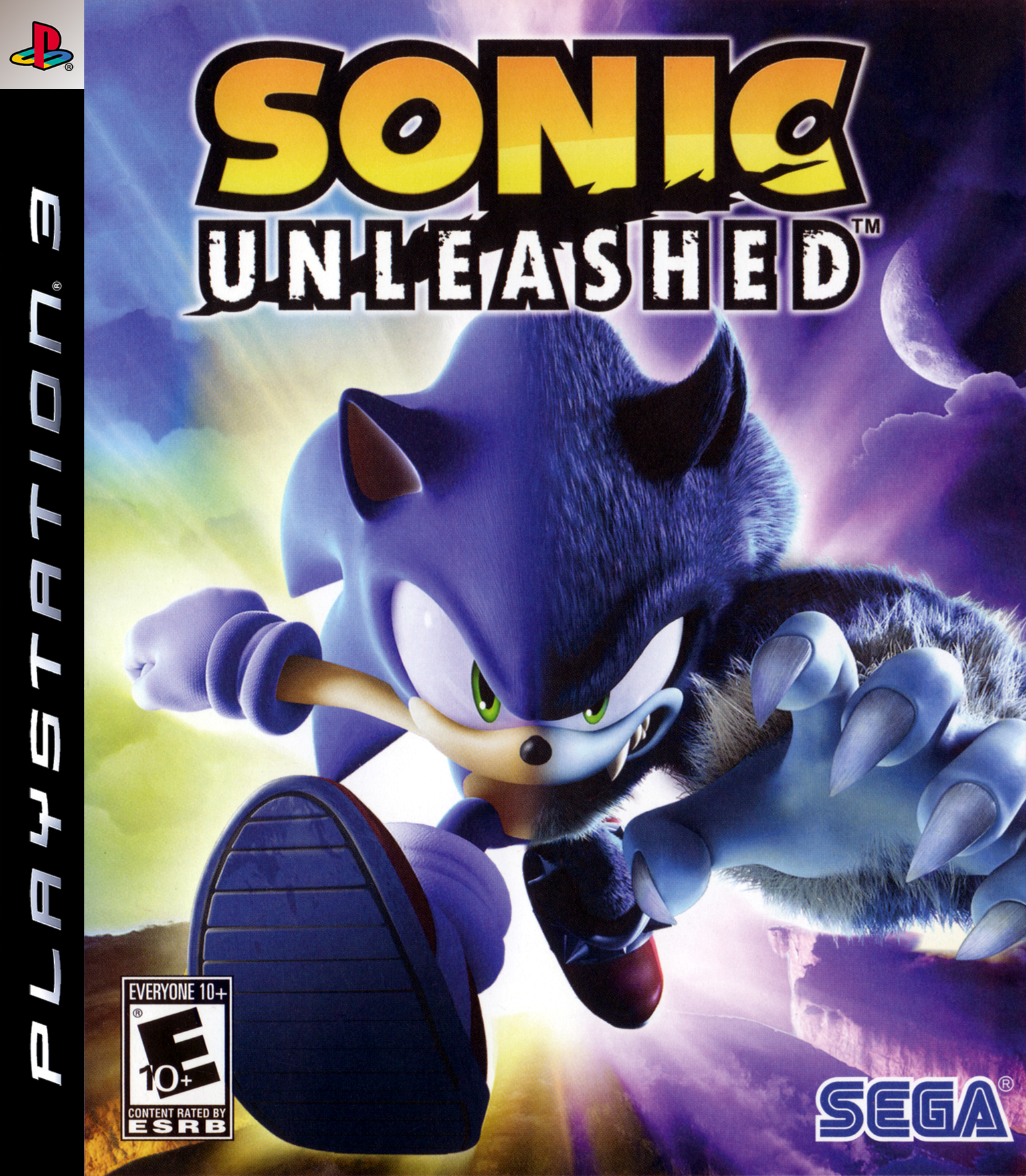 Sonic Unleashed box art