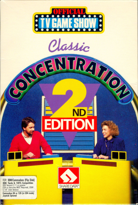 Classic Concentration - Second Edition box art