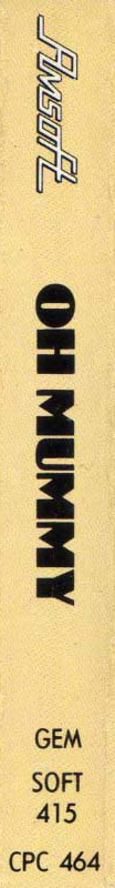 Oh Mummy — box-2D-side (EU)