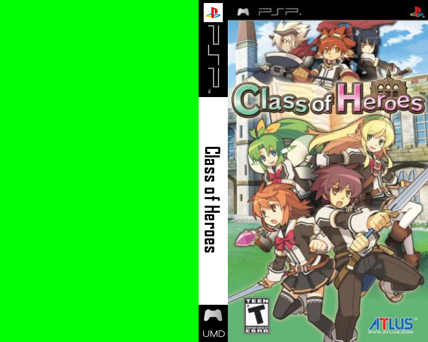 Class of Heroes — box-texture (US)