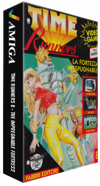 Time Runners 8 - The Impregnable Fortress — box-3D (IT)