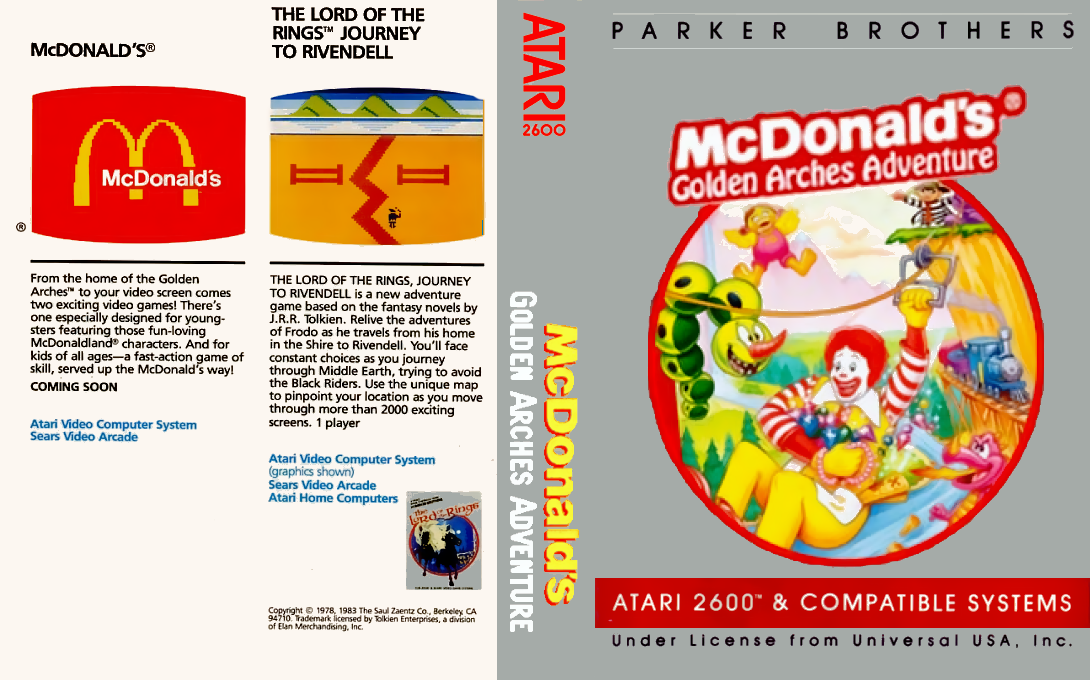 Mcdonald's - Golden Arches Adventure — box-texture (US)