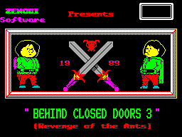 Behind Closed Doors III - Revenge of the Ants — sstitle (WOR)