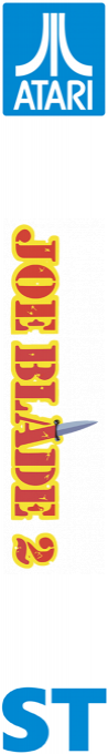 Joe Blade 2 — box-2D-side (EU)