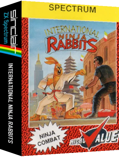 International Ninja Rabbits — box-3D (EU)