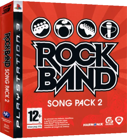 Rock Band - Song Pack 2 — box-3D (SP)