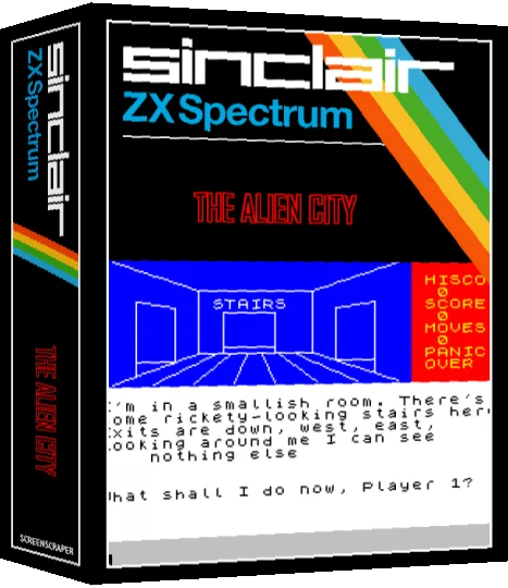 The Alien City — box-3D (SS)