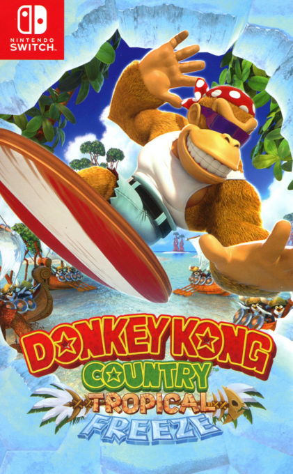 Donkey Kong Country - Tropical Freeze — box-2D (AU)