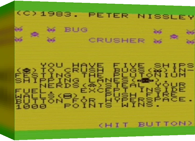 Bug Crusher — box-3D (WOR)
