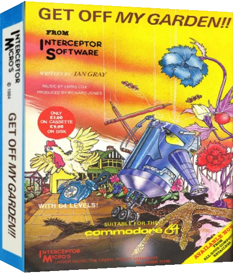 Get Off My Garden! — box-3D (EU)