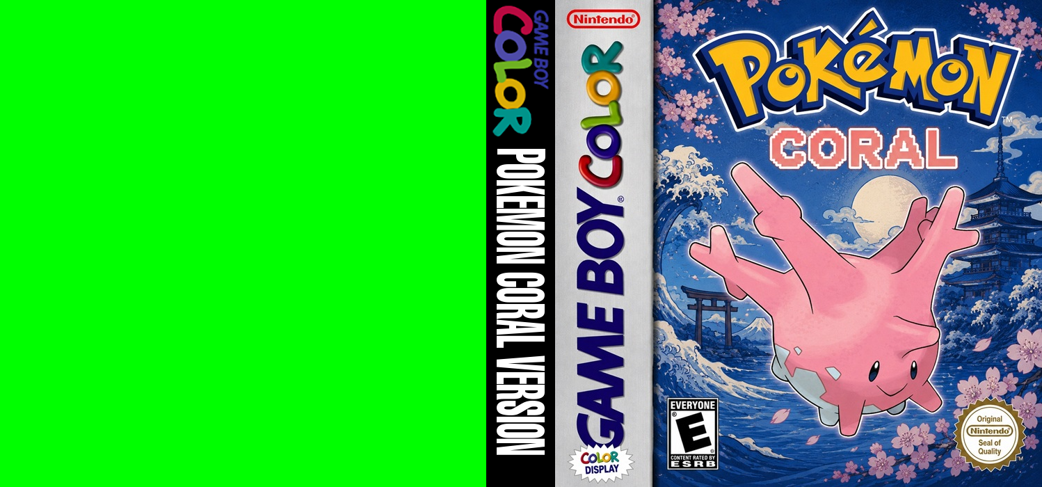 Pokemon Coral Version — box-texture (WOR)