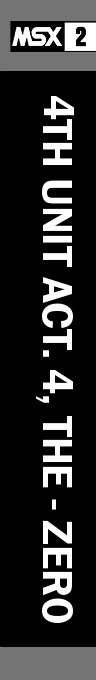 4th Unit Act. 4, The - Zero — box-2D-side (SS)