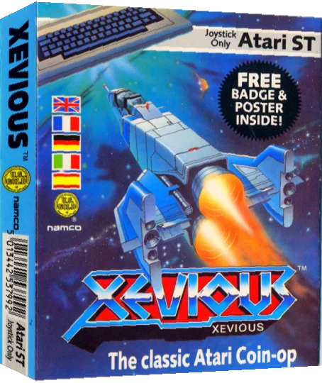 Xevious — box-3D (EU)