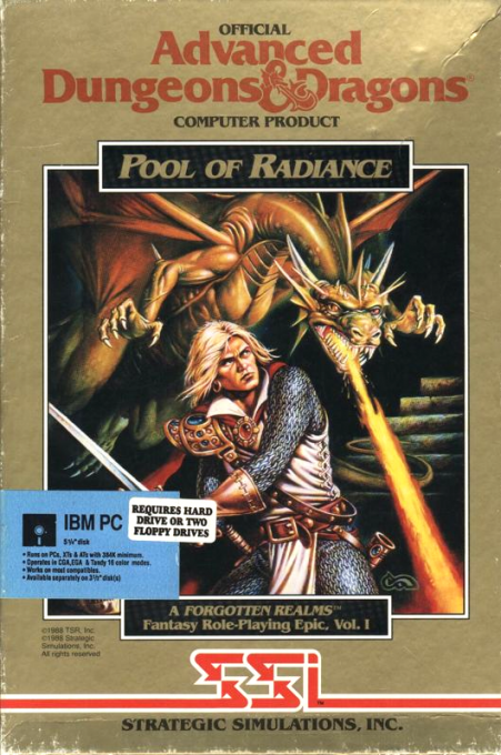 Pool Of Radiance box art