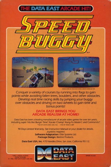 Speed Buggy — box-2D-back (US)