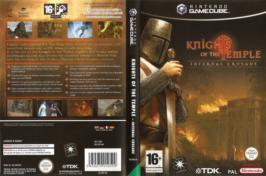 Knights of the Temple - Infernal Crusade — box-texture (EU)