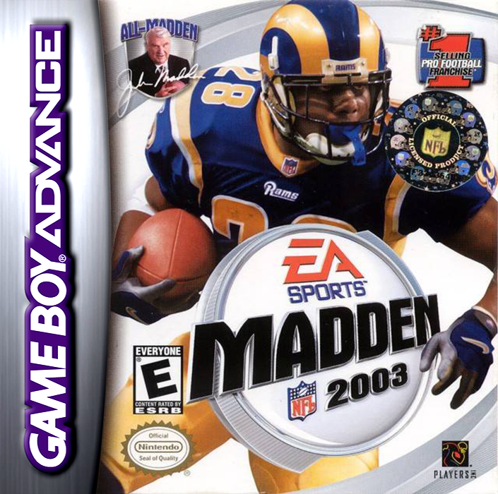 Madden NFL 2003 box art