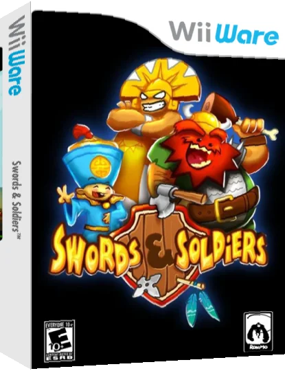 Swords And Soldiers — box-3D (US)
