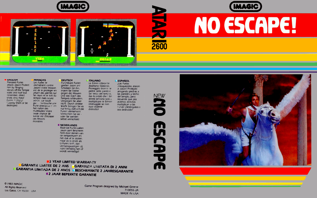 No Escape! — box-texture (EU)