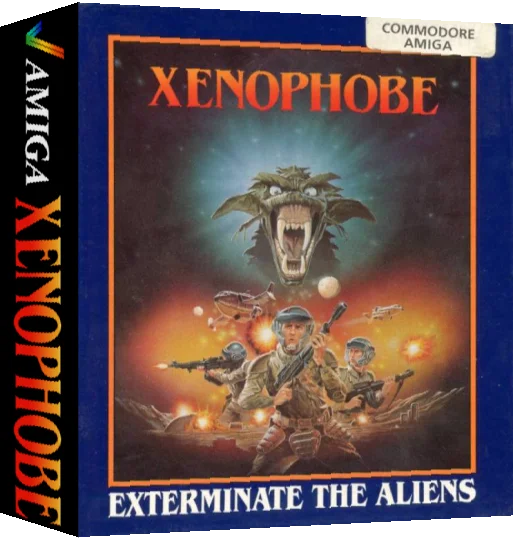 Xenophobe — box-3D (EU)