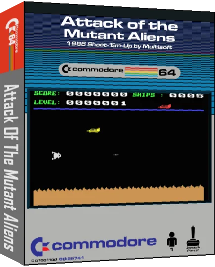Attack of the Mutant Aliens — box-3D (CUS)