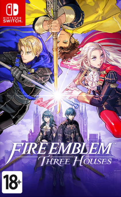 Fire Emblem - Three Houses — box-2D (RU)