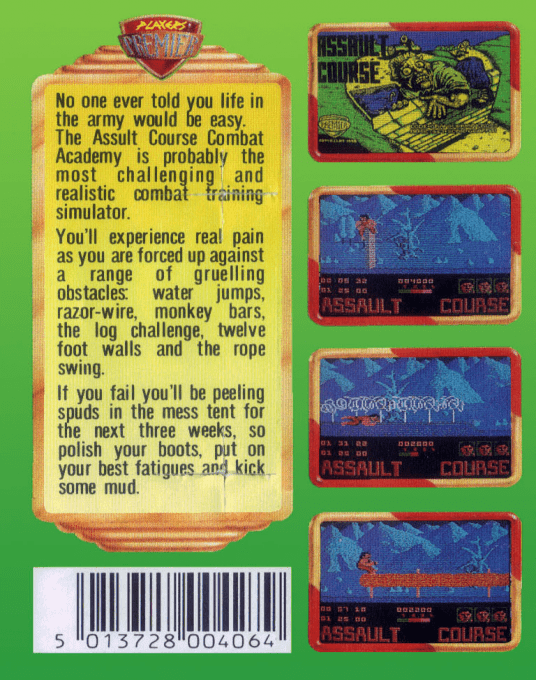 Assault Course — box-2D-back (EU)