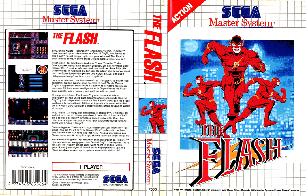 Flash, The — box-texture (EU)