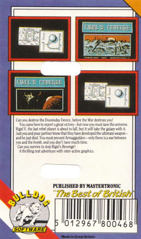 Rigel's Revenge — box-2D-back (EU)