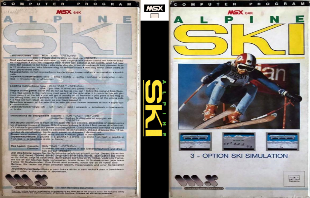 Alpine Ski — box-texture (EU)