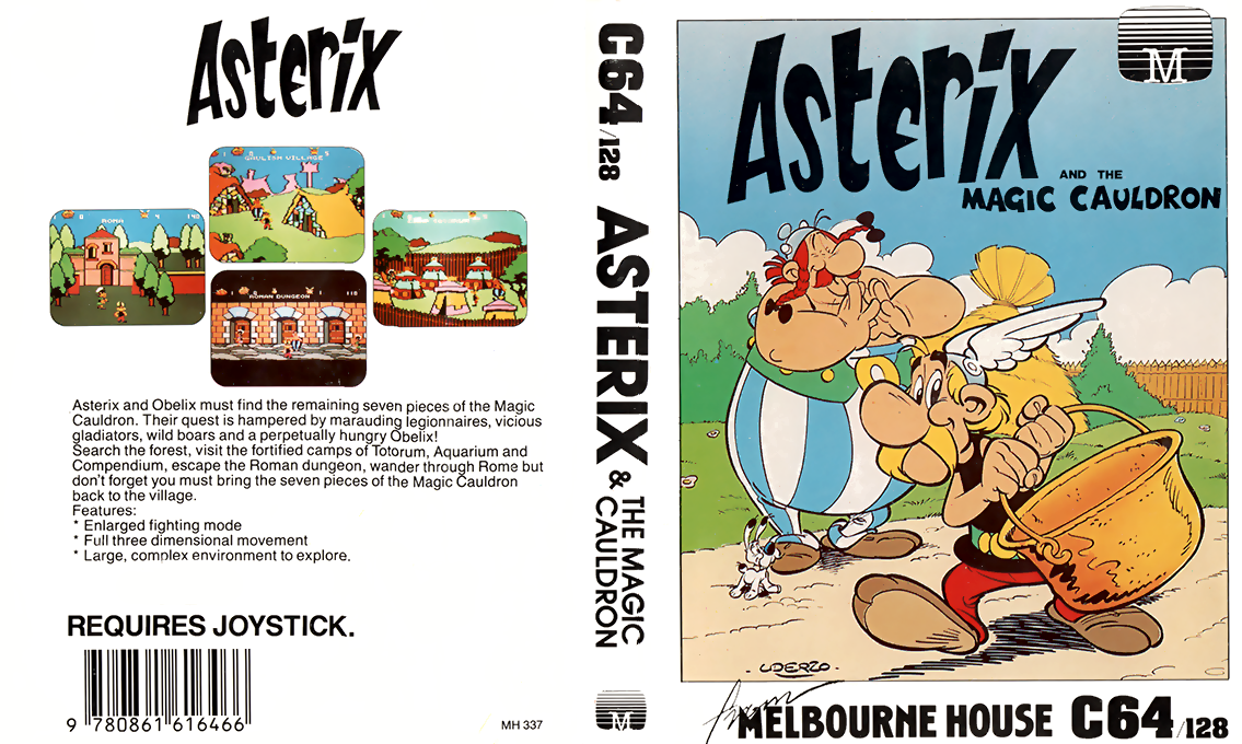 Asterix and the Magic Cauldron — box-texture (EU)