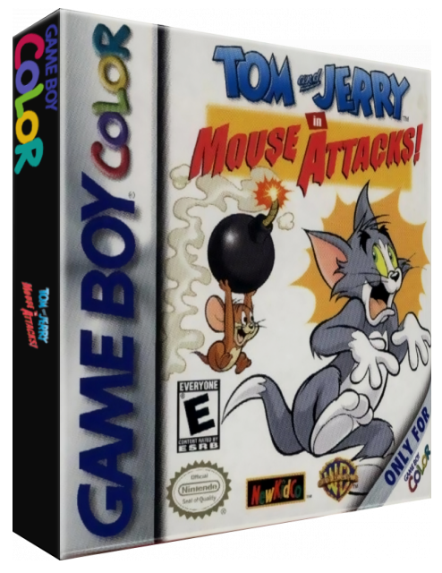 Tom and Jerry in Mouse Attacks! — box-3D (US)