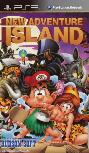 New Adventure Island box art