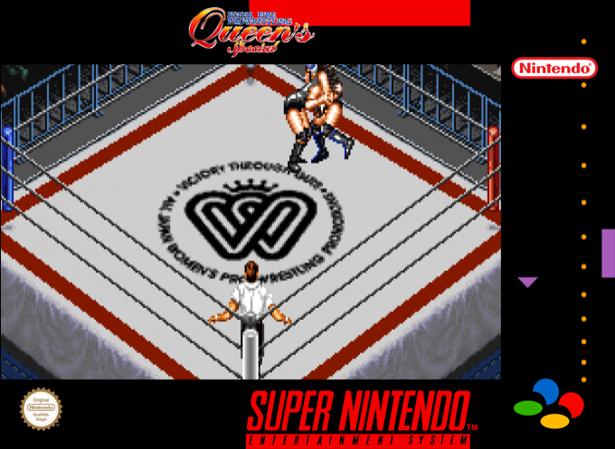 Super Fire Pro Wrestling - Queen's Special — box-2D (SS)