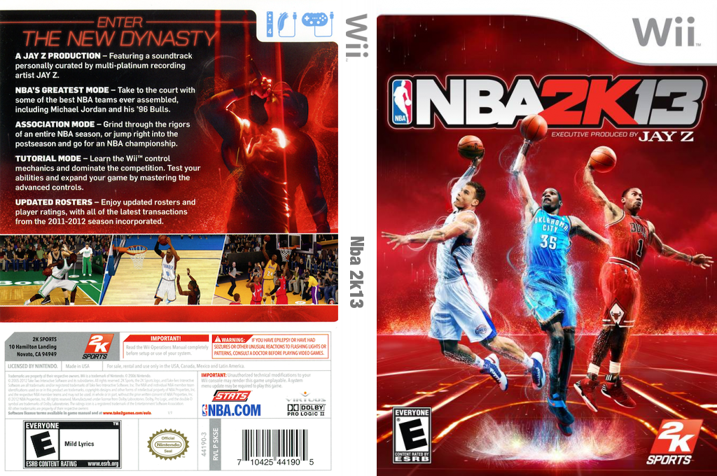 NBA 2K13 — box-texture (US)