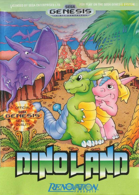 Dino Land box art