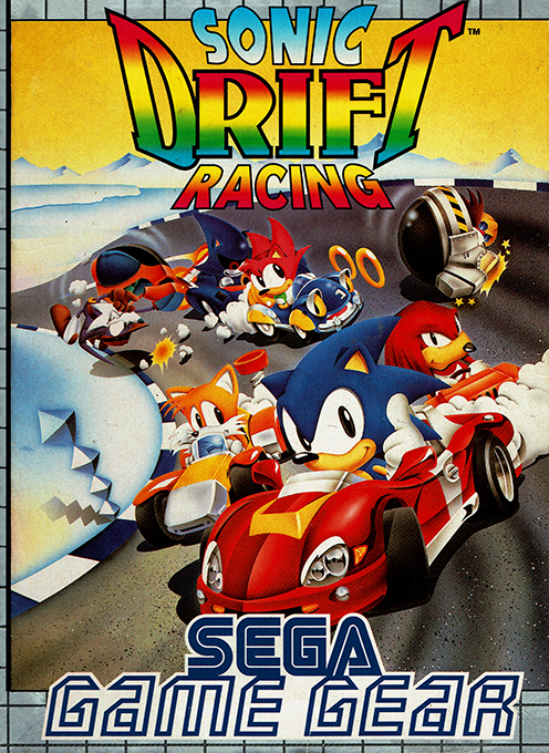 Sonic Drift Racing — box-2D (EU)