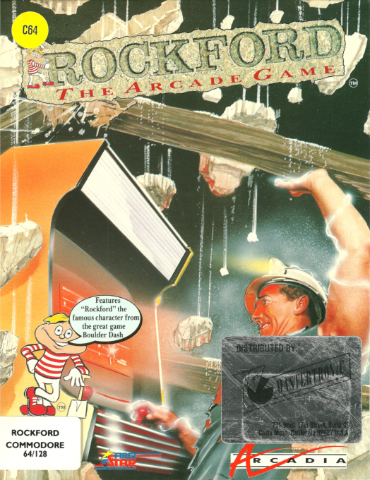 Rockford - The Arcade Game box art