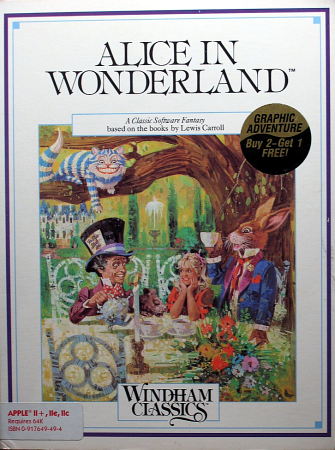 Alice in Wonderland box art