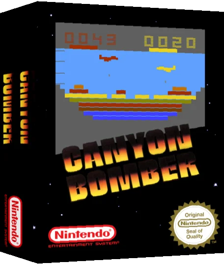 Canyon Bomber — box-3D (SS)