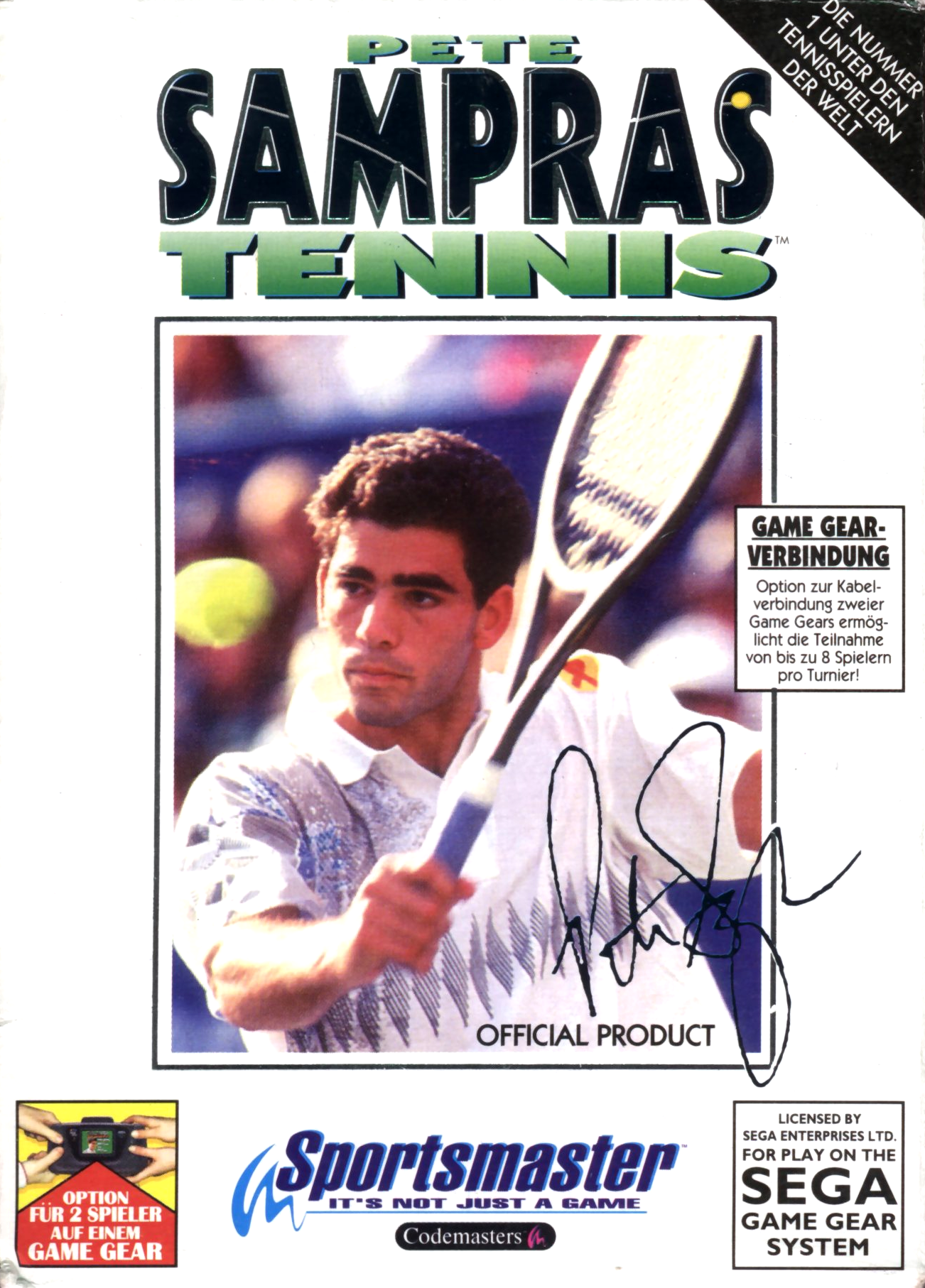 Pete Sampras Tennis — box-2D (DE)