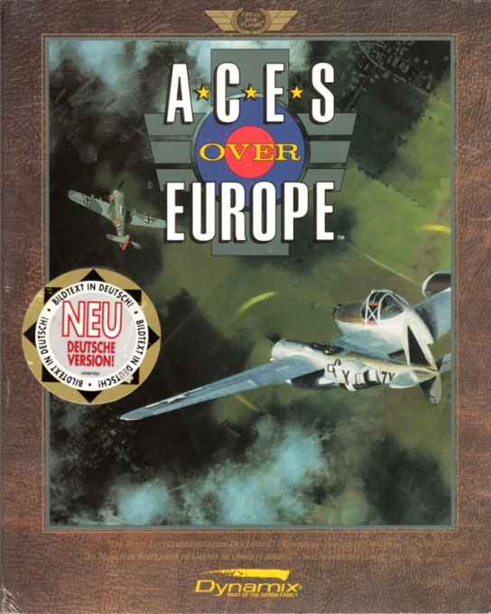 Aces Over Europe — box-2D (EU)