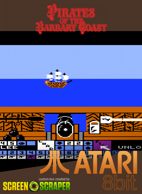 Pirates Of The Barbary Coast — box-2D (SS)