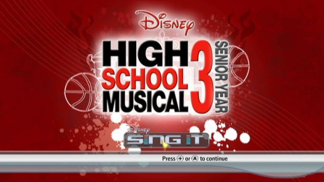 Disney Sing It! High School Musical 3 - Senior Year — sstitle (WOR)