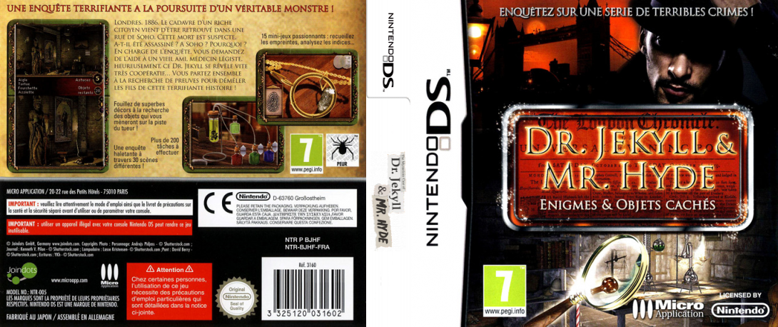 Mysterious Case of Dr. Jekyll & Mr. Hyde, The — box-texture (FR)