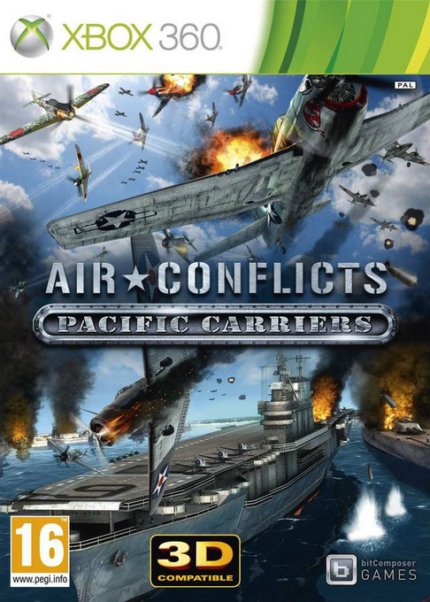 Air Conflicts - Pacific Carriers box art
