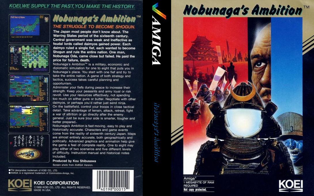 Nobunaga's Ambition — box-texture (WOR)
